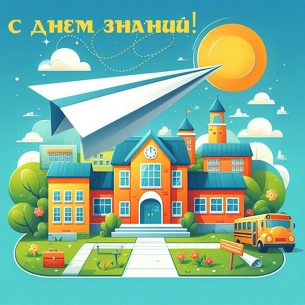Начало учебного года 1 Сентября: 80+ открыток и поздравлений