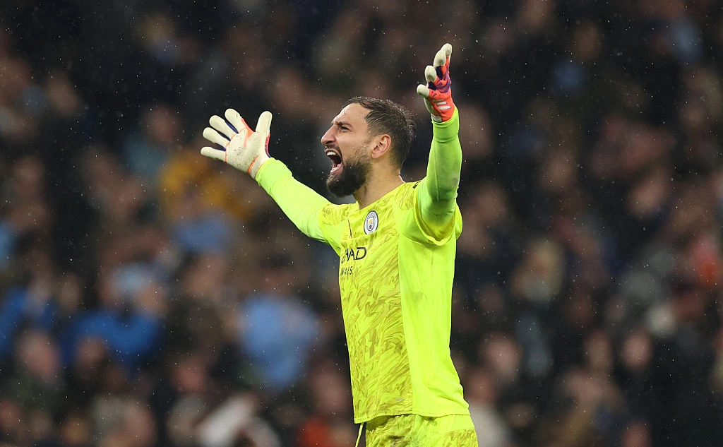 Вратарь «Манчестер Сити» Джалуджи Доннарумма