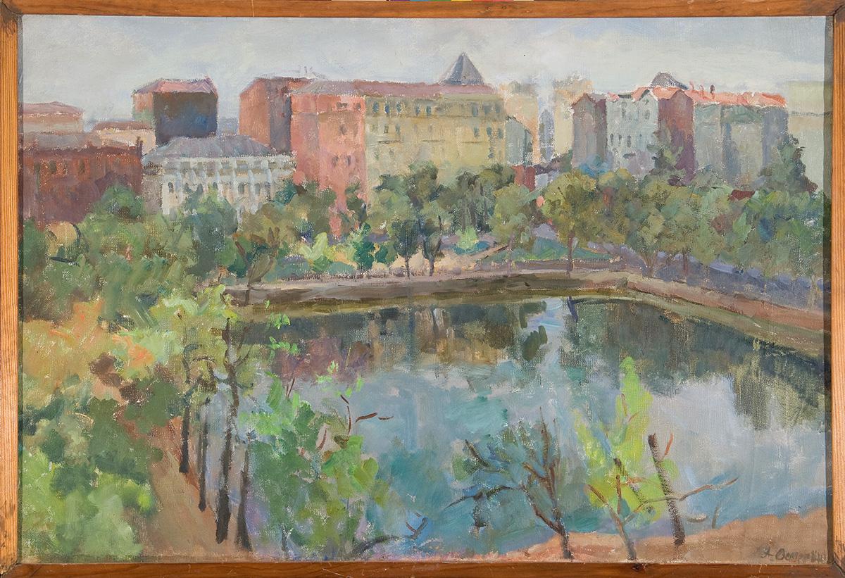 Александра Осмеркина, «Патриаршие пруды», 1947