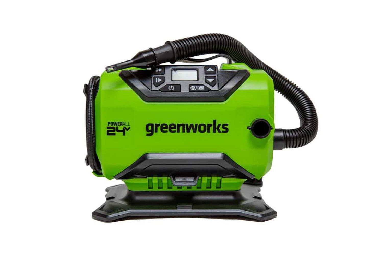Компрессор Greenworks для автомобиля