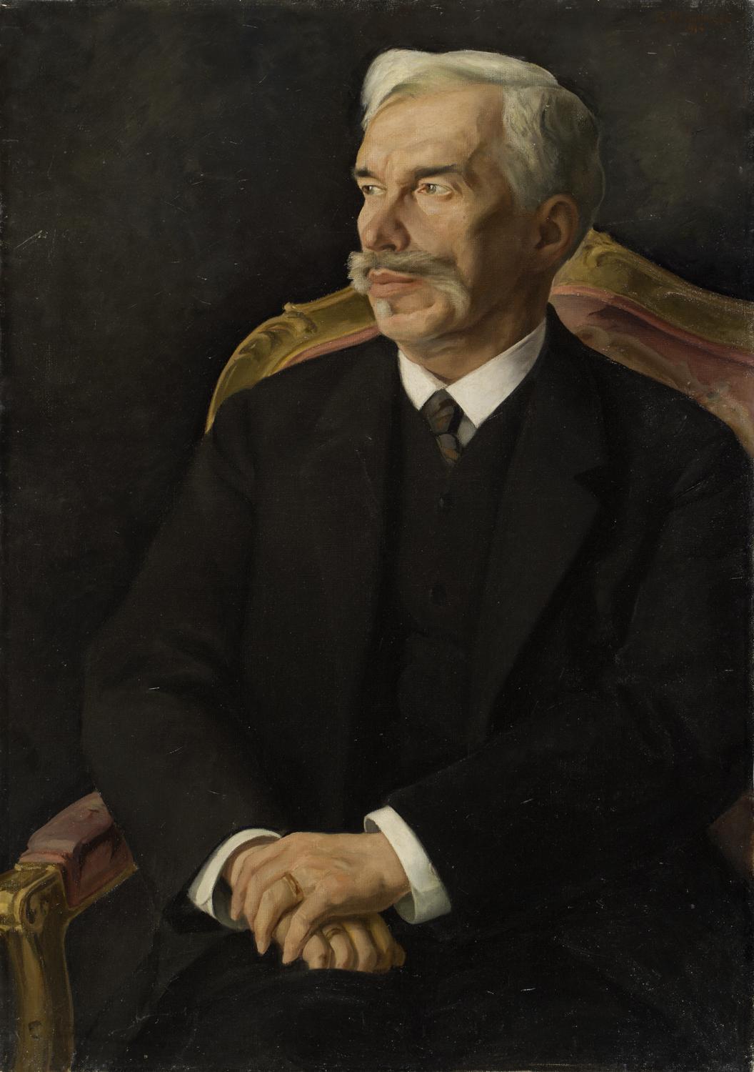 Мельников Дмитрий. Портрет С.И. Щукина. 1914. ГМИИ им. А.С. Пушкина