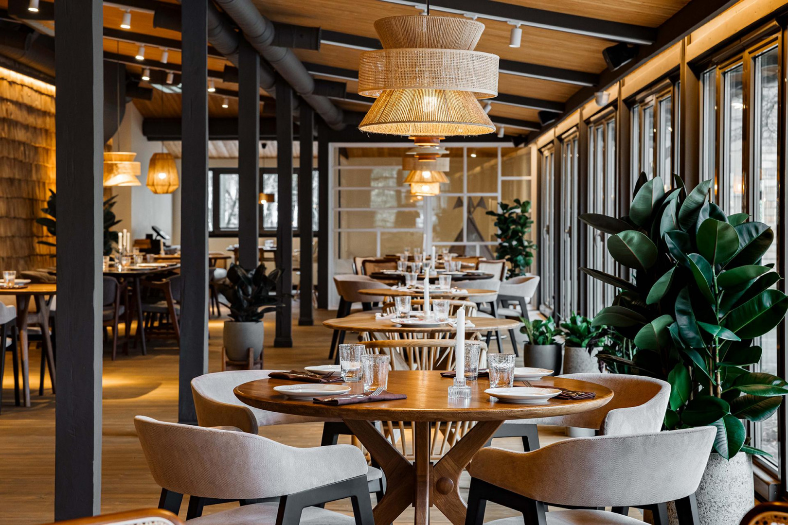 Интерьер ресторана Dachniki