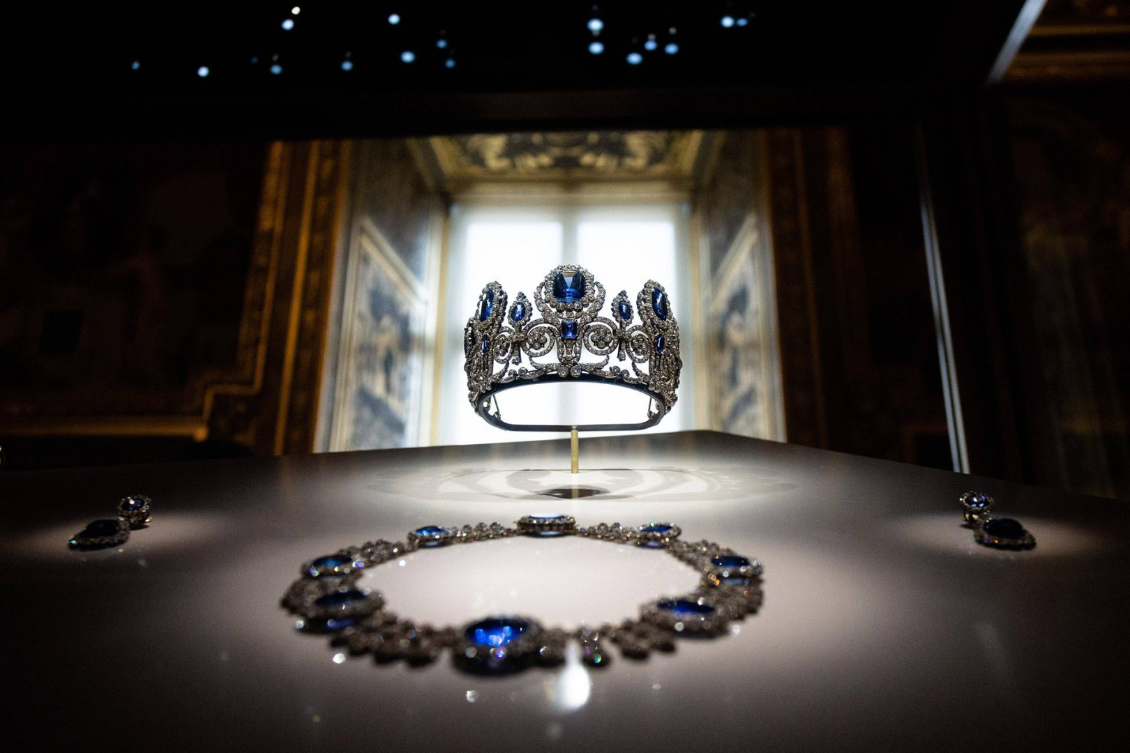 Сапфировая пара королевы Марии-Амелии