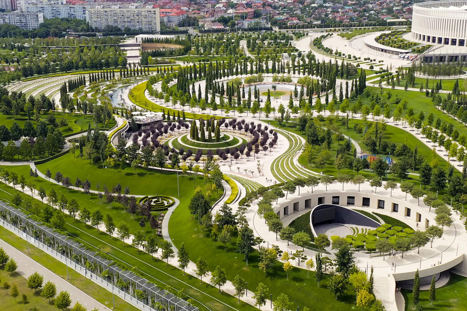 Парк Галицкого, Краснодар