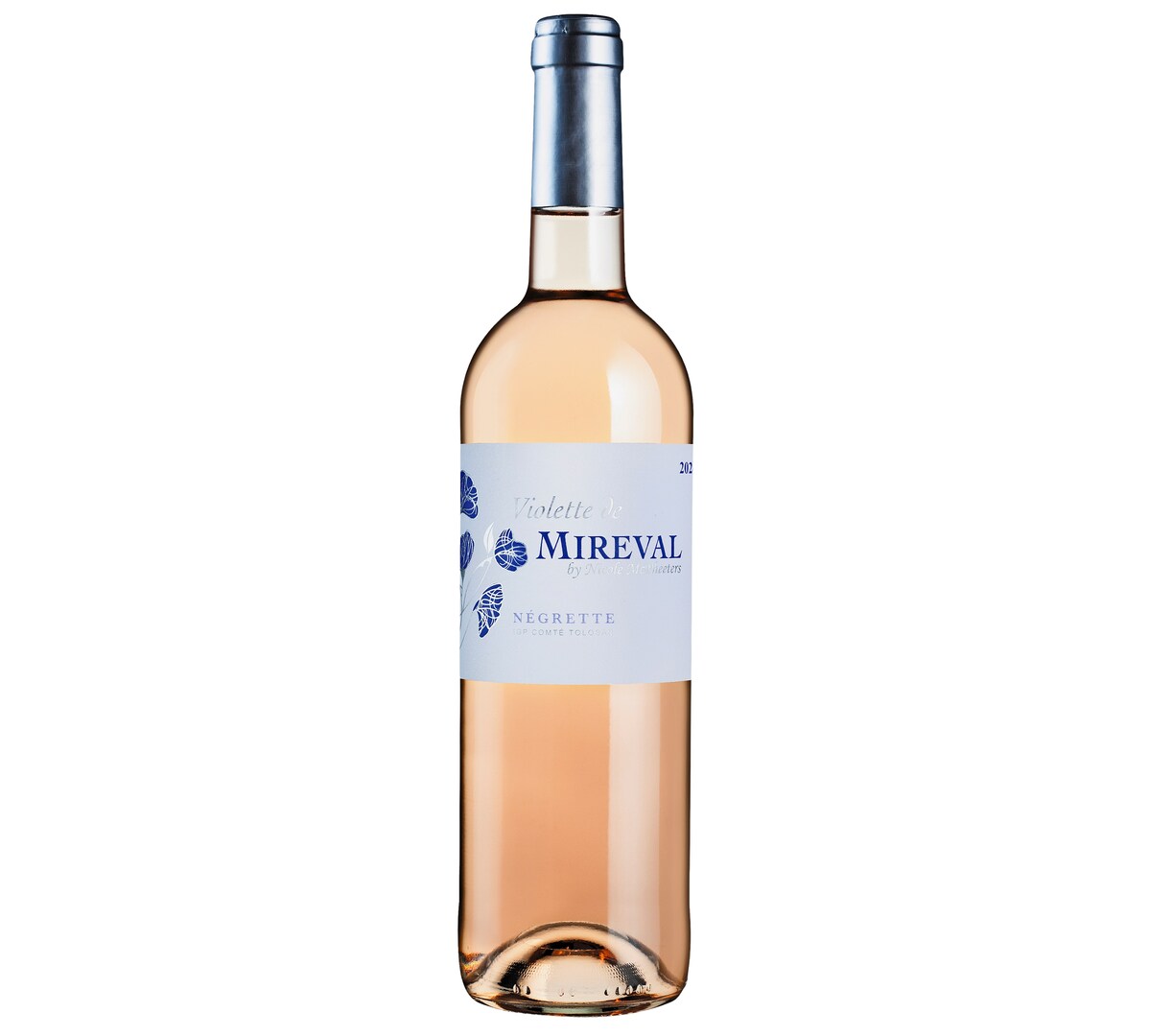 Бутылка вина Mireval Violette Rosé.