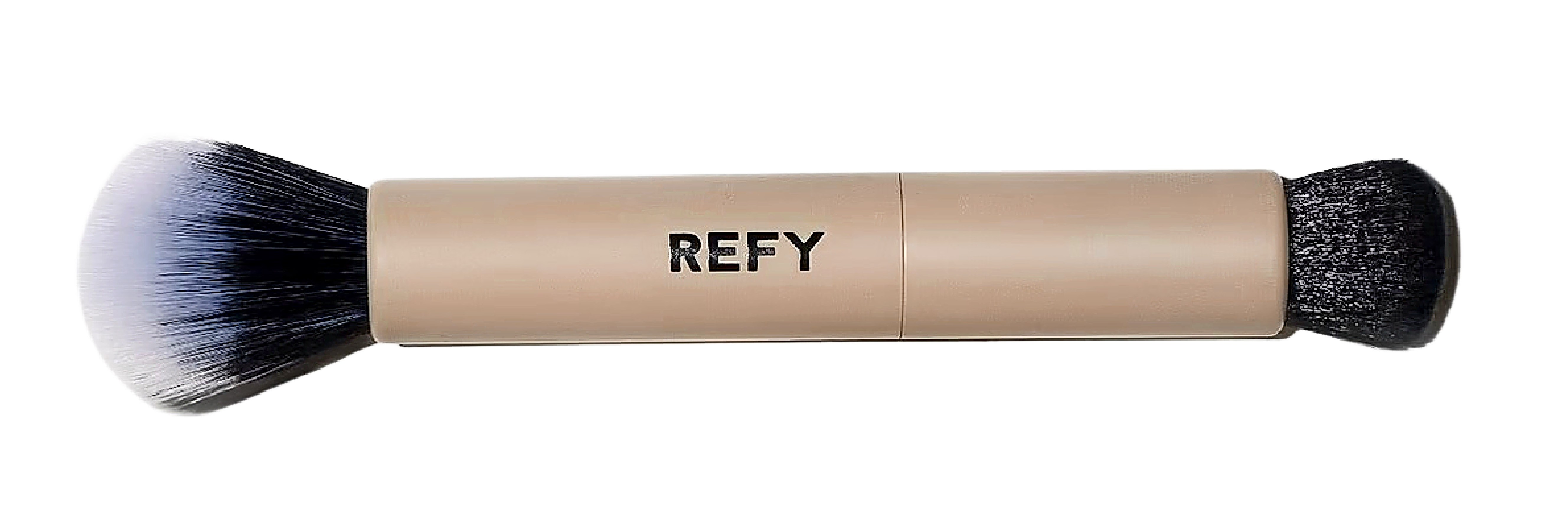 Двусторонняя кисть Refy для макияжа.