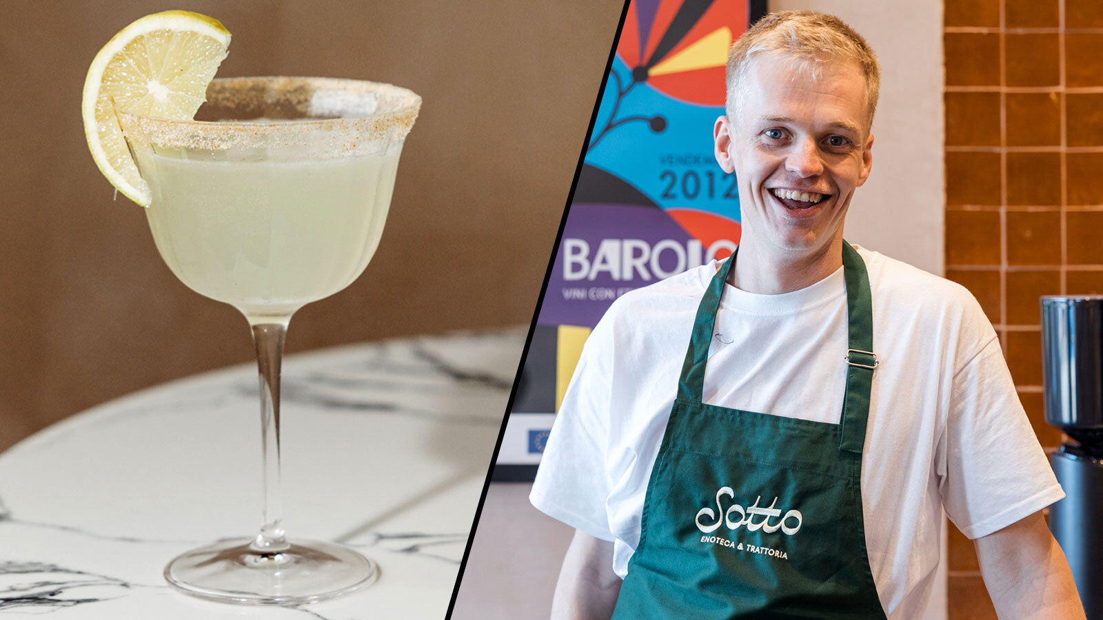 Коктейль Calabrian Margarita от Sotto.