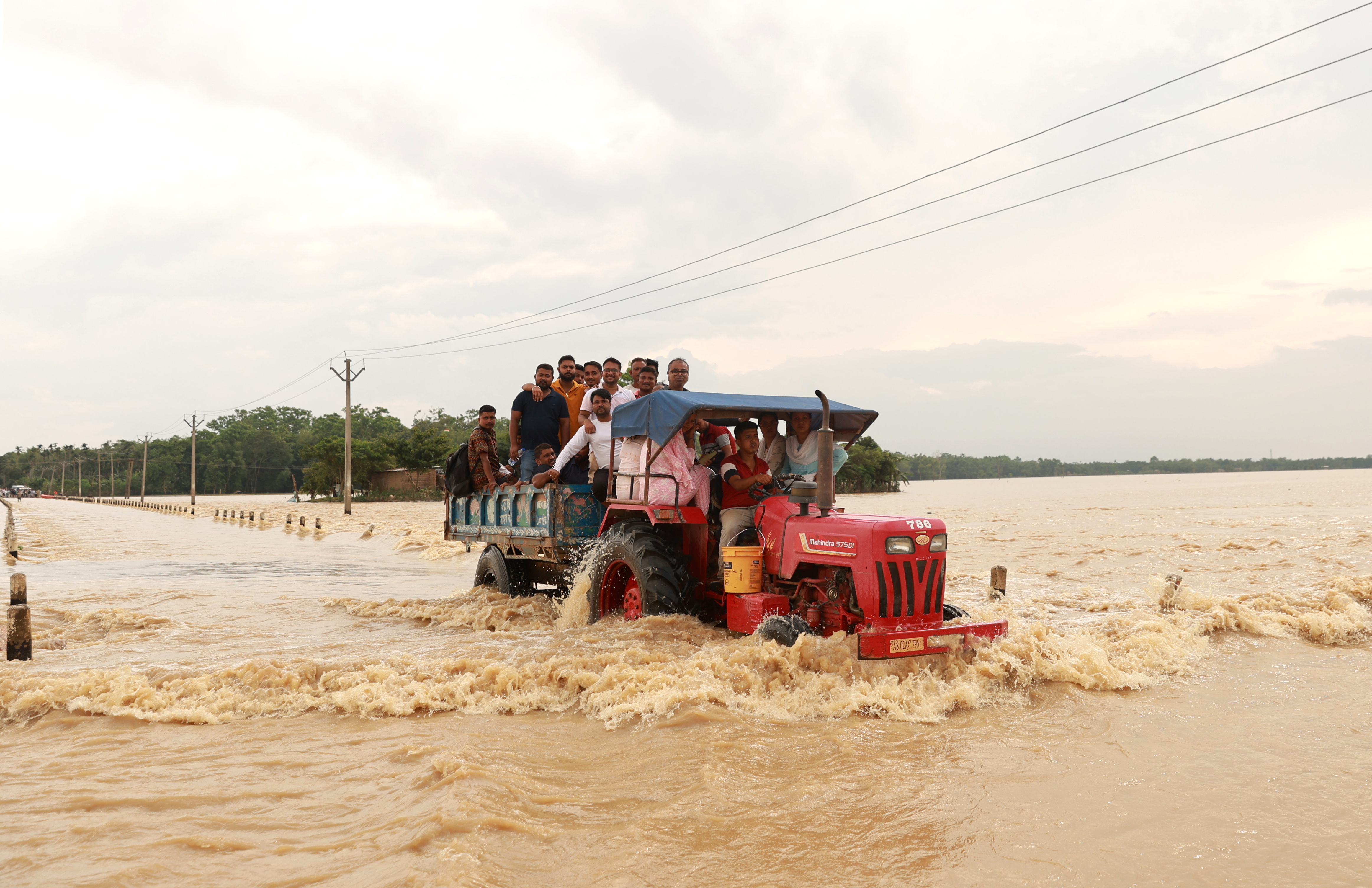 Assam, which accounts for more than half of India’s tea output, was hit by extreme heat in May then floods