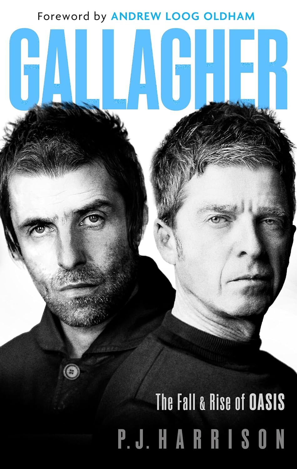 Обложка книги: Галлахер, Падение и восхождение Оазиса, П. Дж. Харрисон.