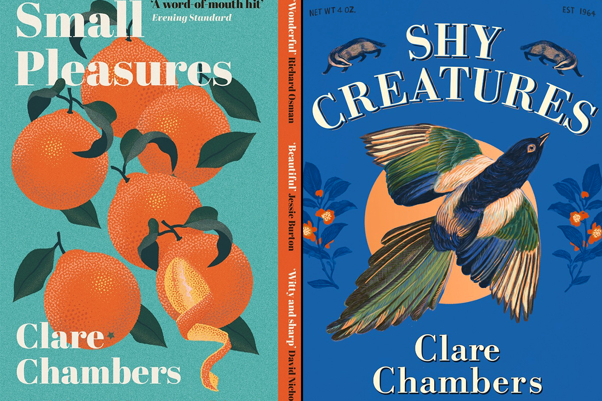 Small Pleasures, Chambers' 2020 novel, and Shy Creatures, her latest book