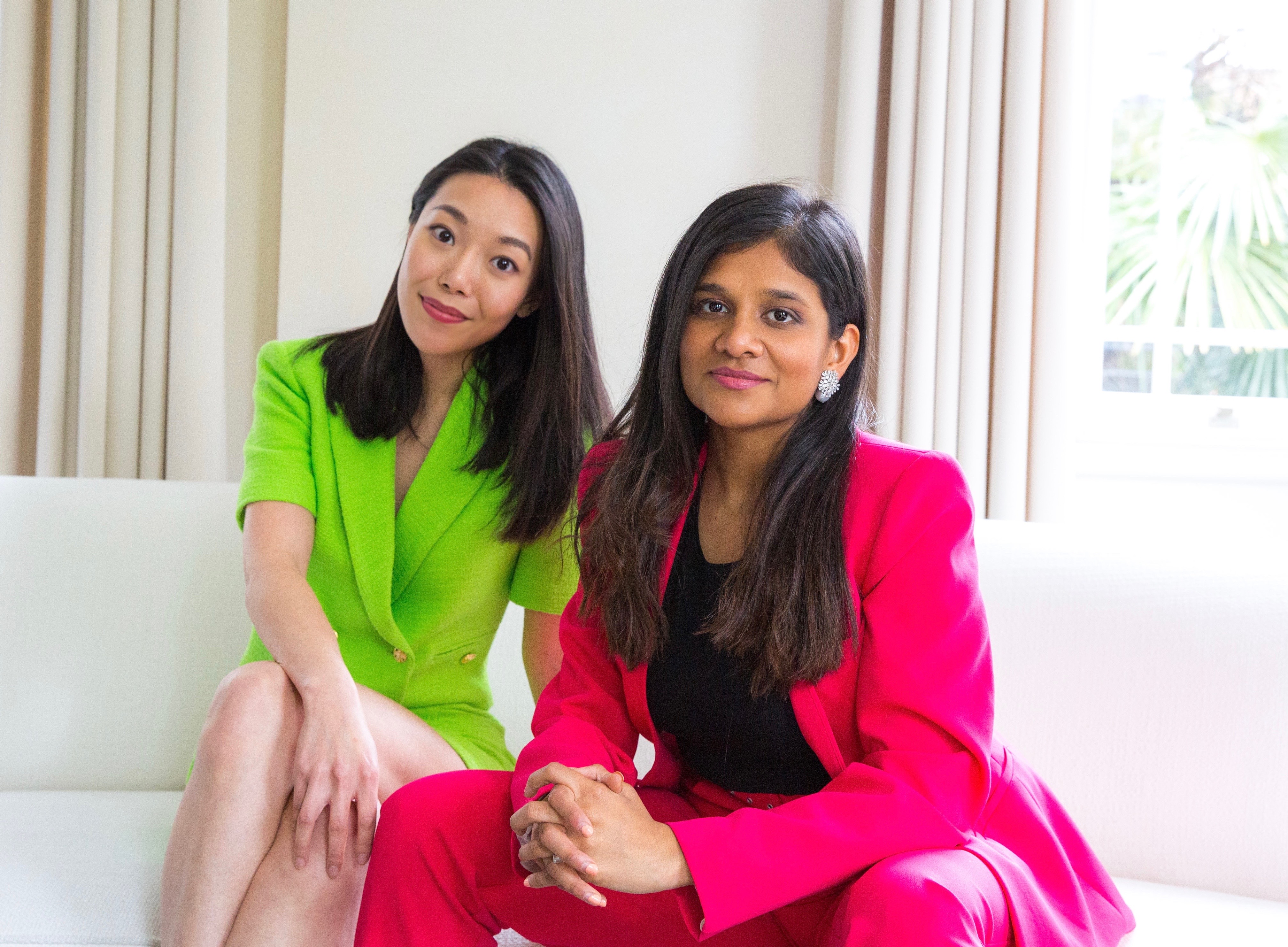 Heinin Zhang and Siddhi Mittal, co-founders of YHANGRY.