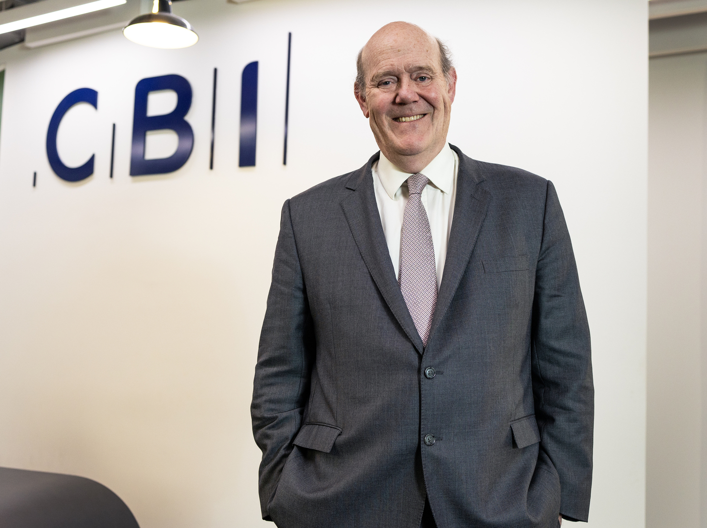 Rupert Soames, chairman of the CBI, at the CBI offices in London.