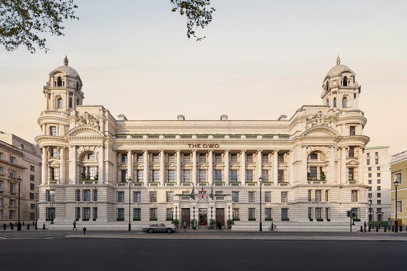 Жилые дома в Old War Office в Лондоне.