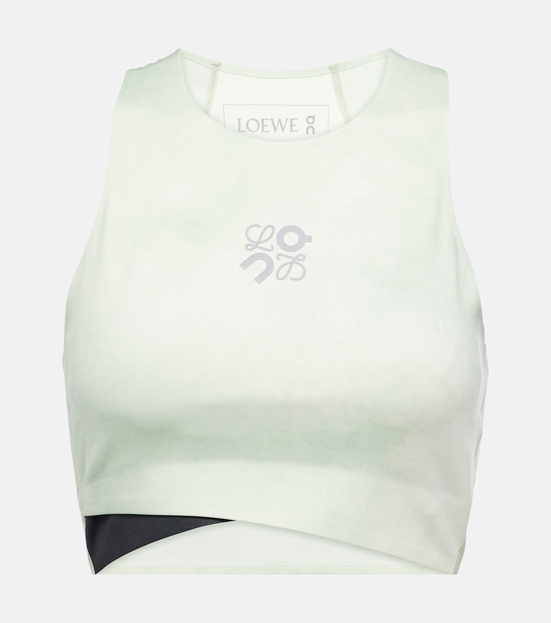 Loewe x On performance logo crop top