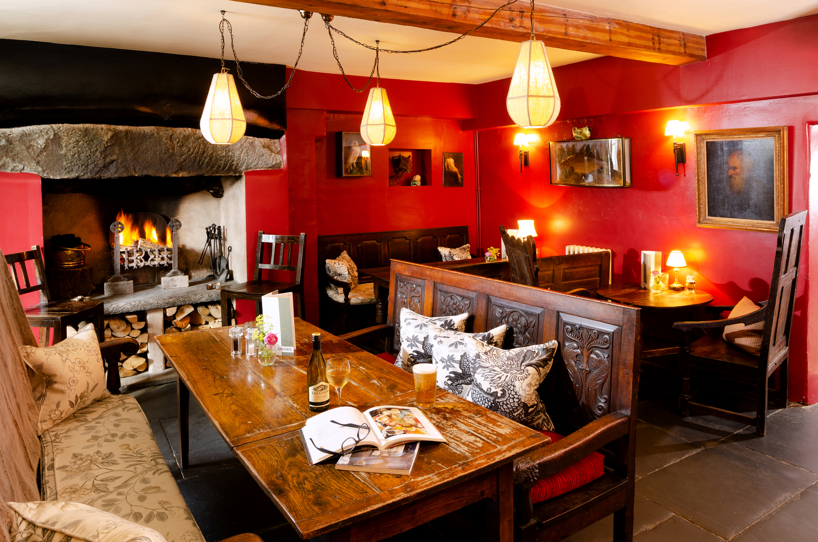 Eltermere Inn, уютное место в озёрном округе.