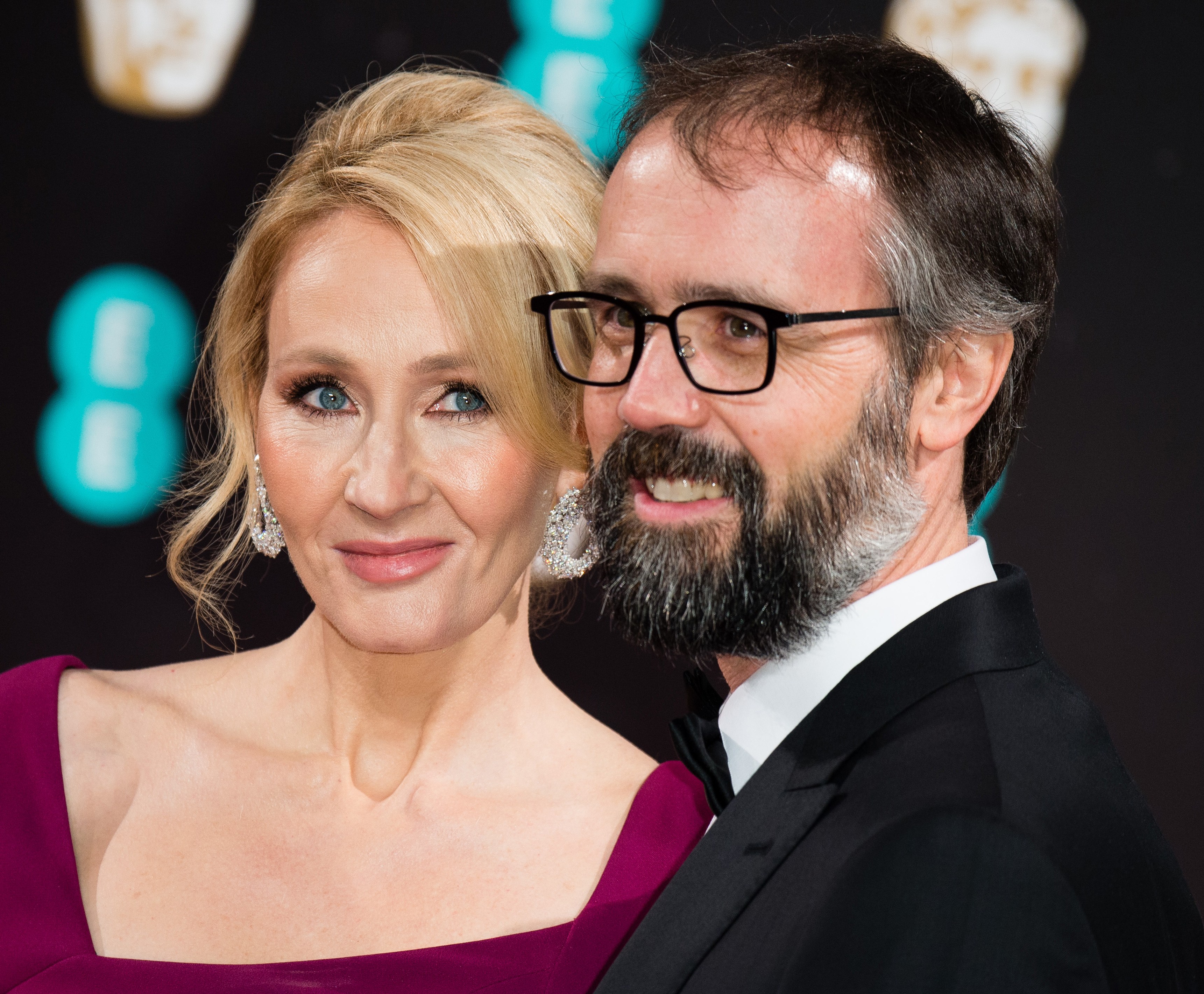 Дж.К. Роулинг и Нил Мюррей на BAFTA.