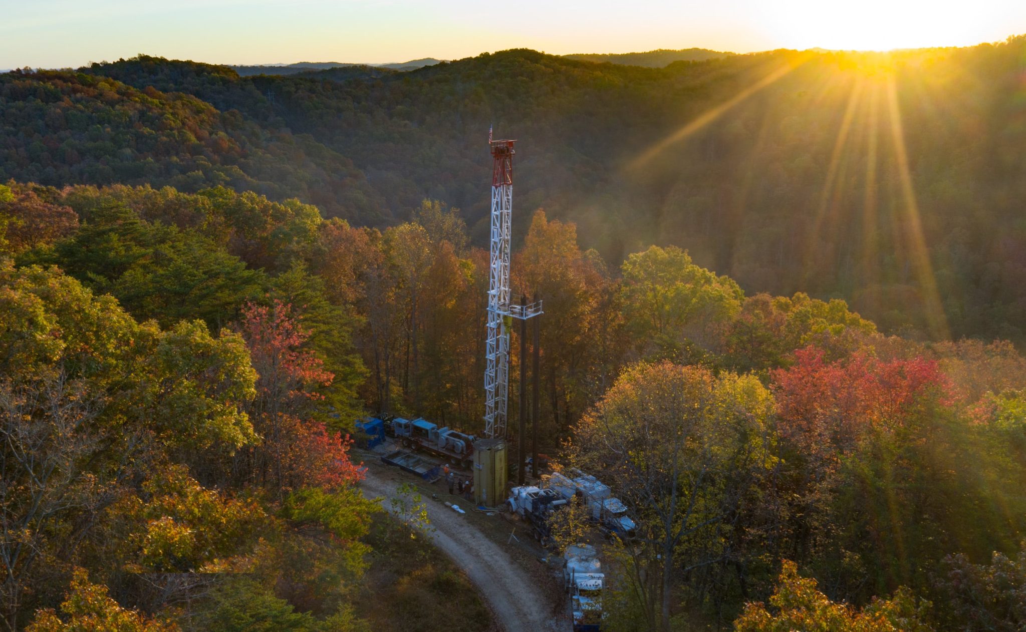 The company is the largest owner of gas wells in America, mainly across the southern and Appalachian regions