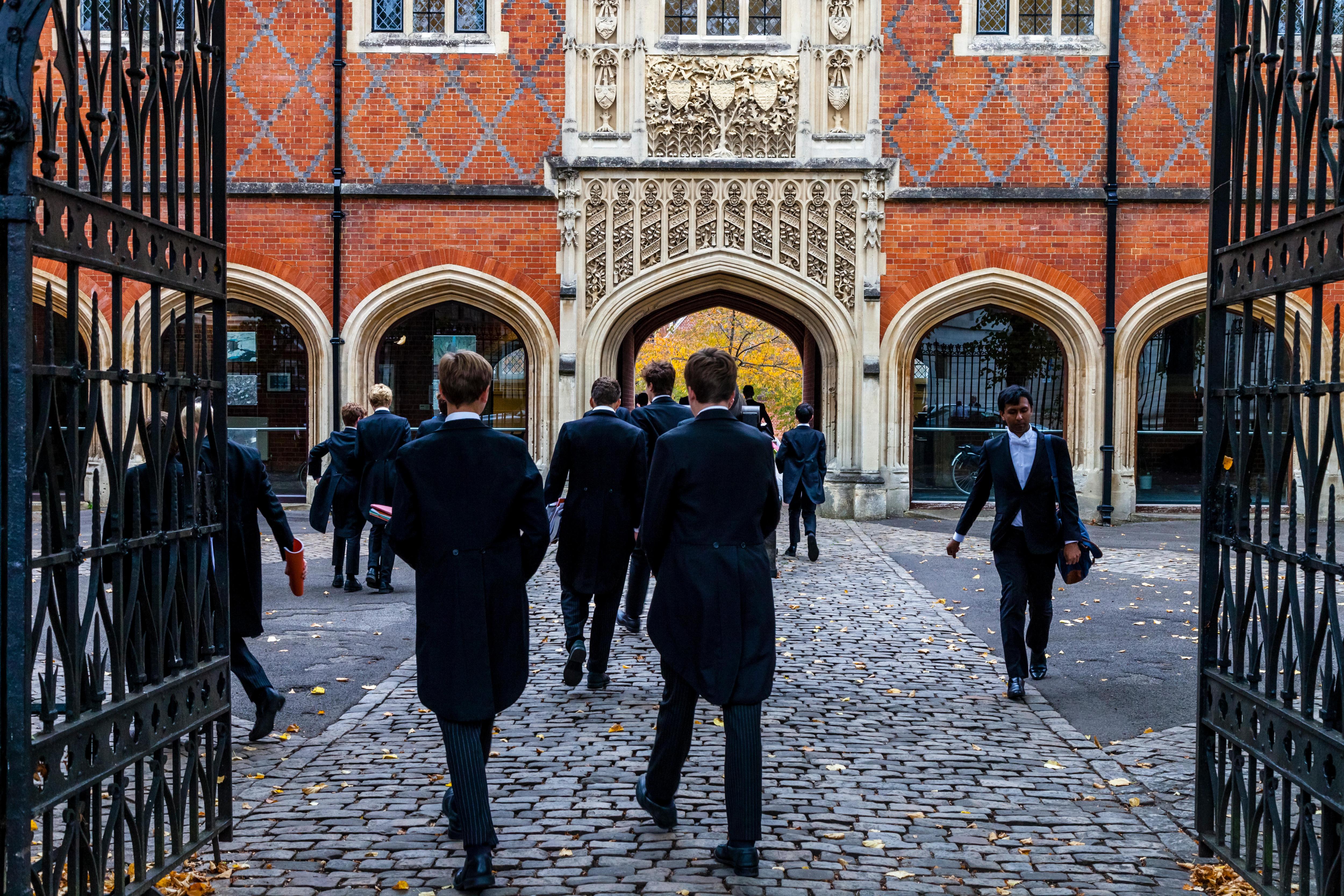 Eton College, in Berkshire, has increased term fees by 42 percent since 2016-17