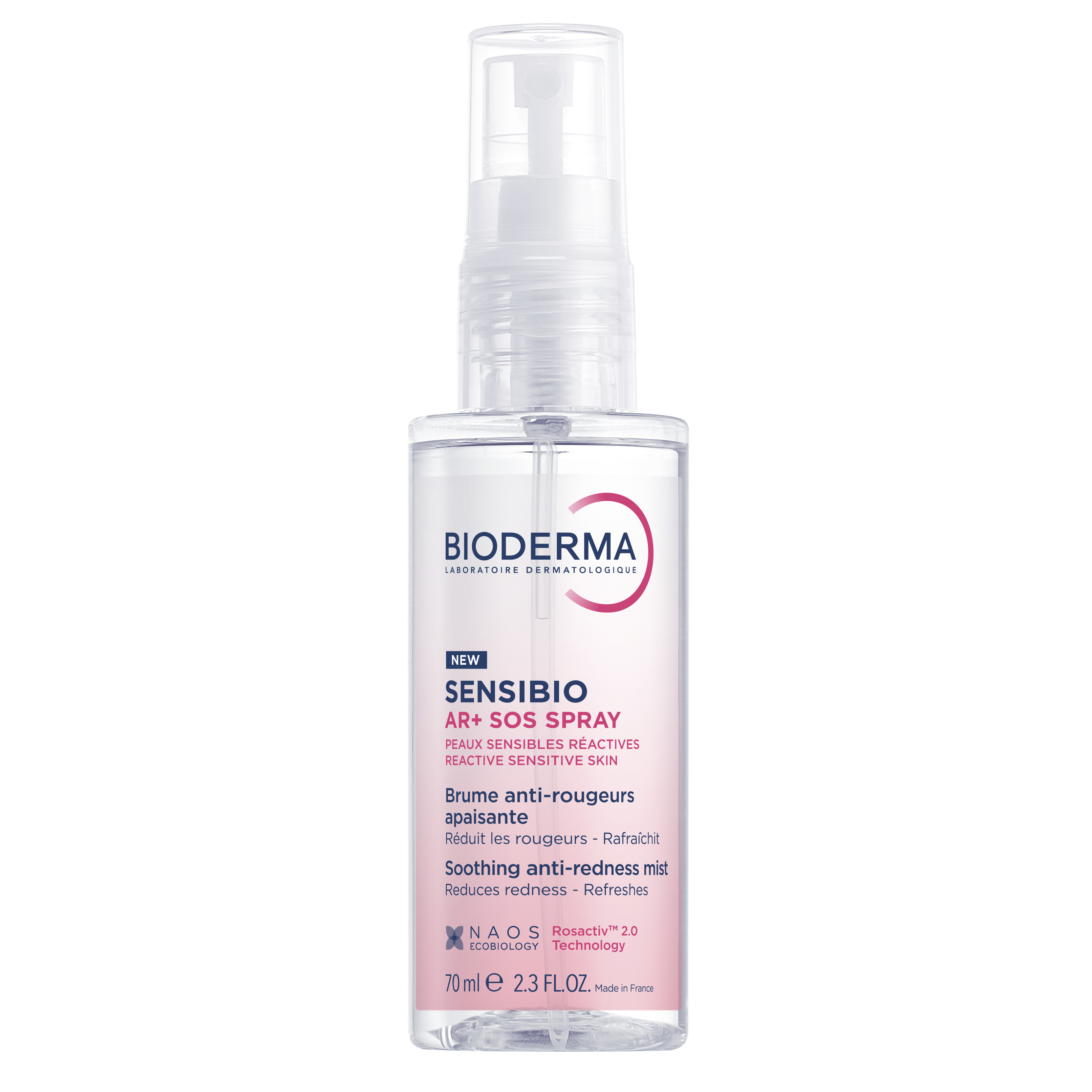 Bioderma Sensibio AR+ SOS Spray, успокаивающий спрей против покраснений.