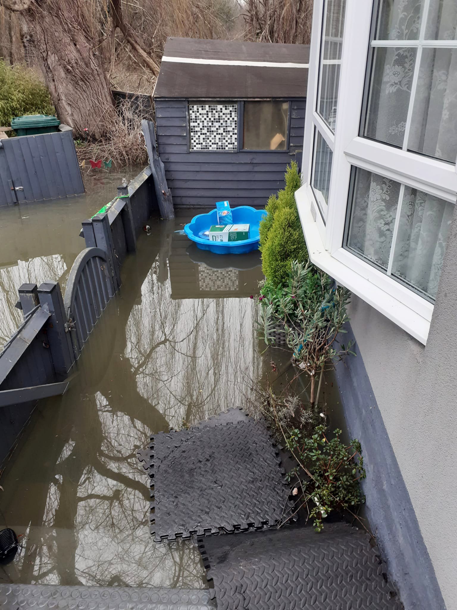 Tracy Bennett’s home was flooded in January when the Thames burst its banks