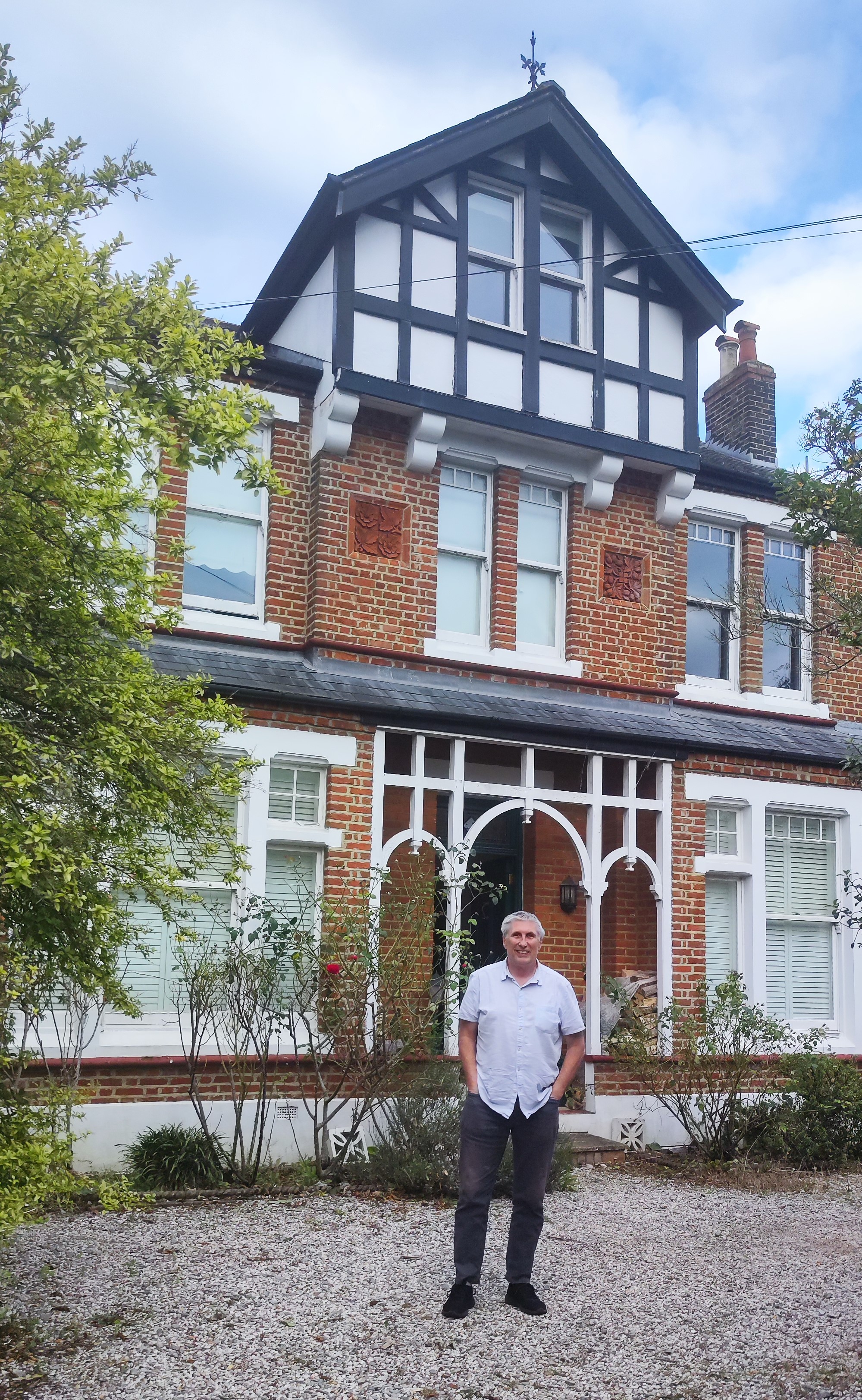 Patrick Dunne has made the most of having parking space near Crystal Palace Football Club