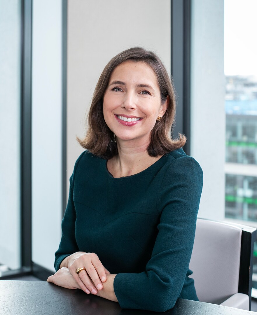 Portrait of Johanna Kyrklund, Group Chief Investment Officer at Schroders.
