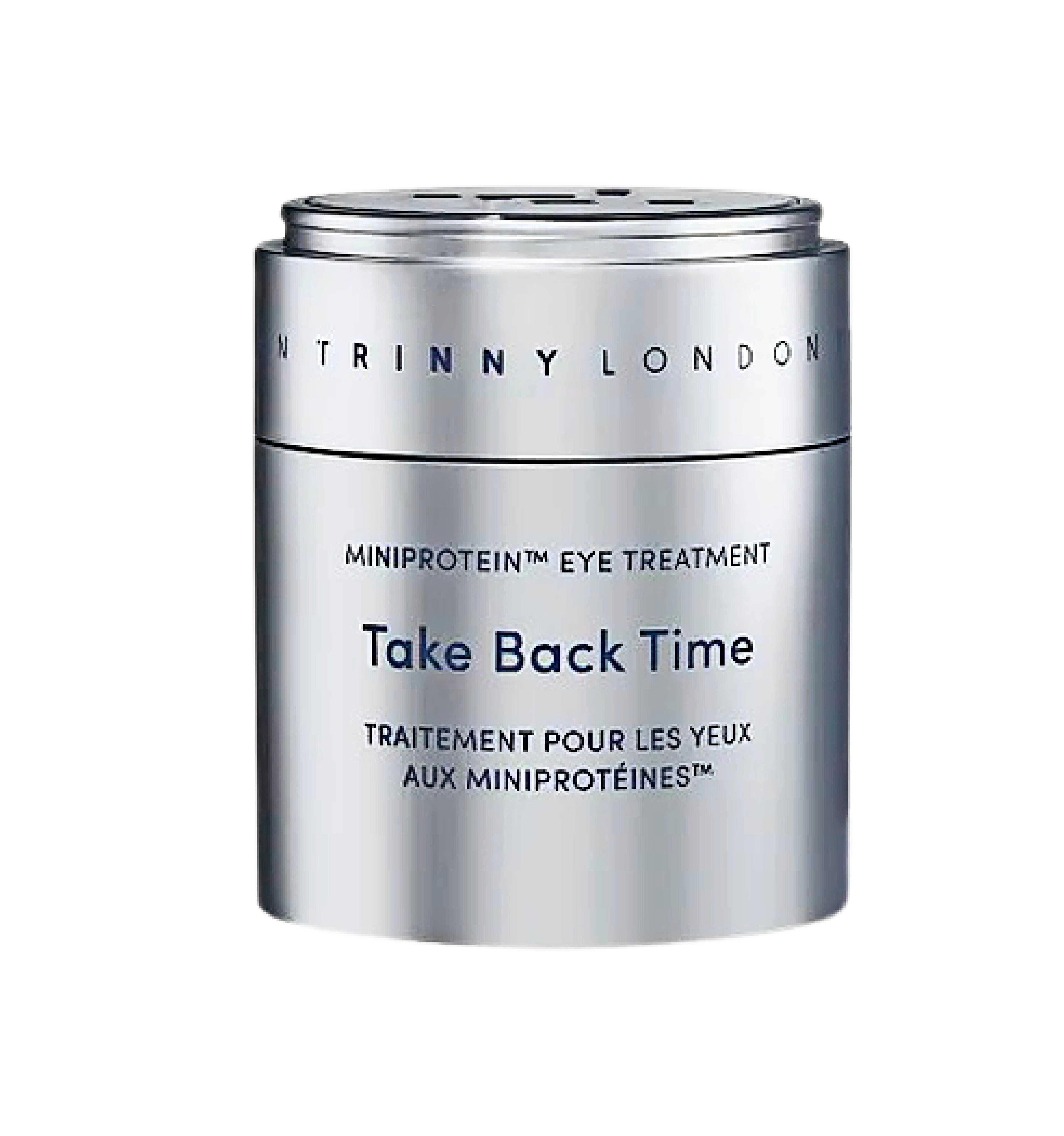 Упаковка средства для глаз Trinny London Miniprotein™.