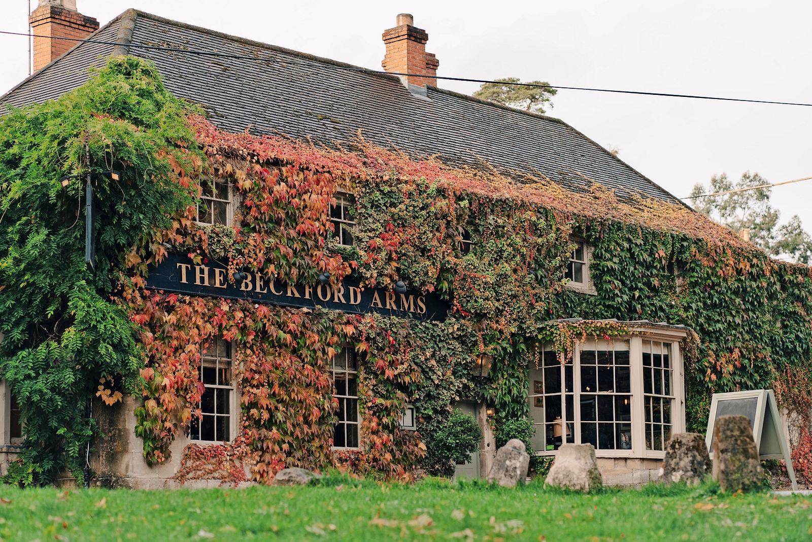 The Beckford Arms расположен на краю обширного поместья Fonthill