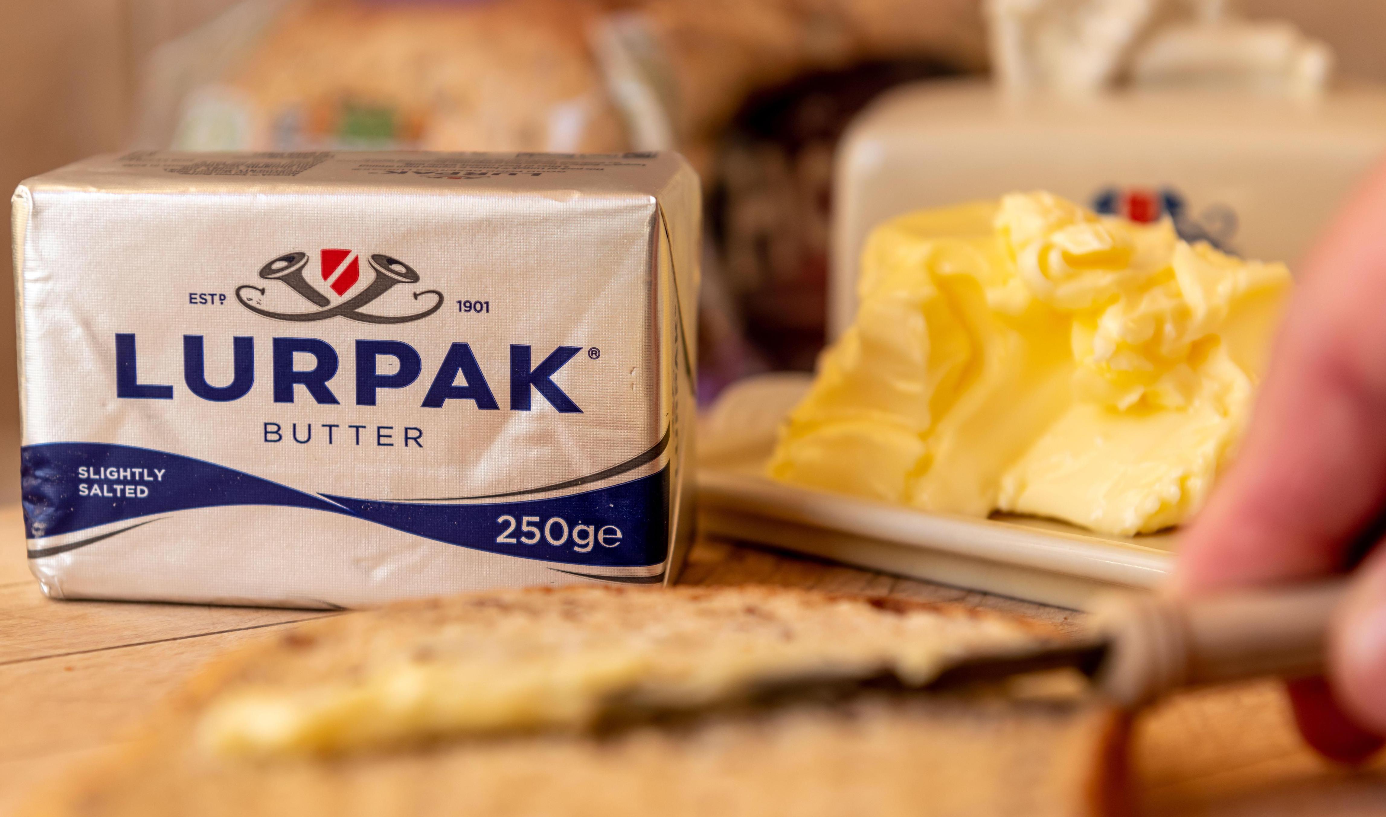 Lurpak is among Arla's brands