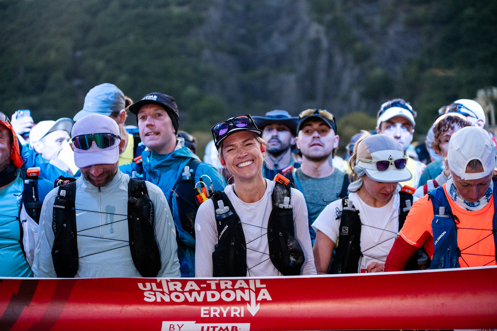 Стефани Кейс на гонке Ultra-Trail Snowdonia.