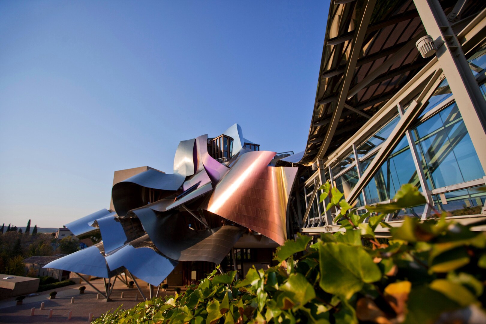 Отель винодельни Marques de Riscal в Эльсииго